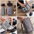Travel Cable Organizer Pouch | https://www.bestnamebadges.com