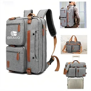 Business Convertible Backpack Messenger Shoulder Bag