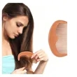 Natural Wooden Hair Comb | https://www.bestnamebadges.com