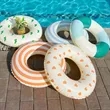 Custom Inflatable PVC Swimming Ring | https://www.bestnamebadges.com