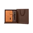 Pu Leather Notebook and Pen Set Business Gift | https://www.bestnamebadges.com