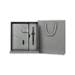 Pu Leather Notebook and Pen Set Business Gift | https://www.bestnamebadges.com
