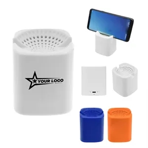 Mini Bluetooth Speaker with Phone Stand and Custom Logo