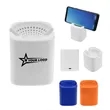 Mini Bluetooth Speaker with Phone Stand and Custom Logo | https://www.bestnamebadges.com