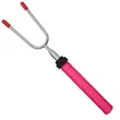 Telescopic Roasting Fork with Rubber Grip Handle | https://www.bestnamebadges.com