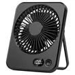 5 Speed Portable Rechargeable Handheld Desk Fan | https://www.bestnamebadges.com