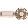 Small Portable Hanging Rope Fan | https://www.bestnamebadges.com