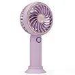 Simple LED and Handheld USB Rechargeable Fan | https://www.bestnamebadges.com