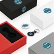 TagAir & Key Tag Customizable Gift Box Premium Set | https://www.bestnamebadges.com