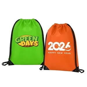 420D Heavy Duty Polyester Drawstring Backpack