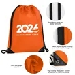 420D Heavy Duty Polyester Drawstring Backpack | https://www.bestnamebadges.com
