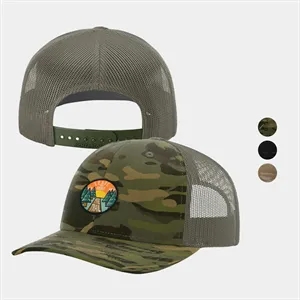 Richardson Printed Tactical Trucker MultiCam Cap