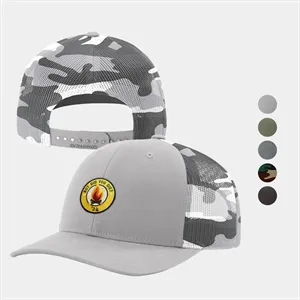 Richardson Printed Mesh Trucker Cap