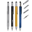 Union printed - 6 in 1 Stylus Multitool Pen with Ruler Level | https://www.bestnamebadges.com
