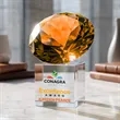 Amber on Cube VividPrint™ Award | https://www.bestnamebadges.com