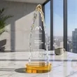 Goderich Iceberg on Base - Amber | https://www.bestnamebadges.com