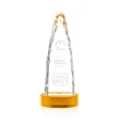 Goderich Iceberg on Base - Amber | https://www.bestnamebadges.com