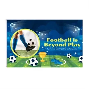SINGLE SIDED POLYESTER FLAG (3' X 5')