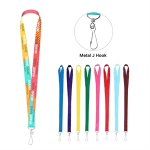 3/4" Custom Printed Polyester Lanyard