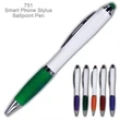 Popular Smart Phone Ballpoint Pen with Stylus | https://www.bestnamebadges.com