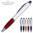 Popular Smart Phone Ballpoint Pen with Stylus | https://www.bestnamebadges.com