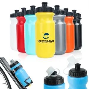 20Oz. Sports Water Bottle with Push-Pull Lid