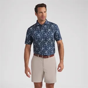 PUMA® Men's CLOUDSPUN Coastal Claret Golf Polo Shirt