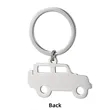Custom Car-Shaped Keychain | https://www.bestnamebadges.com
