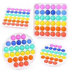 Rainbow Pop It Fidget Toy Sensory Stress Reliever