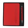 Notebook and Pen Gift Set with Magnetic Pen Slot | https://www.bestnamebadges.com