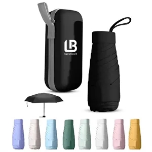 Mini Portable Travel Umbrella with Case