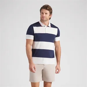 PUMA® Men's CLOUDSPUN Rugby BN Golf Polo with UPF 40 Defence