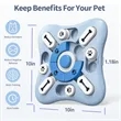 Interactive Dog Slow Feeder Puzzle Toy | https://www.bestnamebadges.com