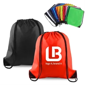 13.5 x 16.5 in Drawstring Backpack Cinch Bag