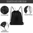 13.5 x 16.5 in Drawstring Backpack Cinch Bag | https://www.bestnamebadges.com