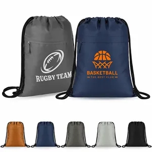 Heavy-Duty RPET Drawstring Backpack