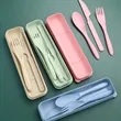 Travel Utensil Set with Case | https://www.bestnamebadges.com
