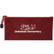 Heathered School Pouch | https://www.bestnamebadges.com