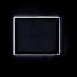 18"W x 15"H Luxe Glo Edge | https://www.bestnamebadges.com