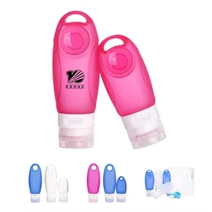 3oz Silicone Travel Liquid Lotion Bottles