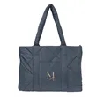Luxe Quilted Puffer Tote Bag | https://www.bestnamebadges.com
