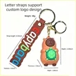 Cartoon Capybara Keychain | https://www.bestnamebadges.com