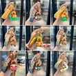 Cartoon Capybara Keychain | https://www.bestnamebadges.com