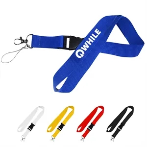 Polyester Silkscreen Lanyard