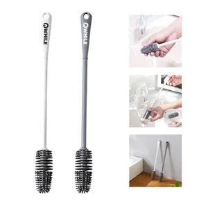 13" Long Handle Silicone Bottle Cleaning Brush