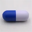 Capsule Pill Shape Stress Ball/Reliever | https://www.bestnamebadges.com