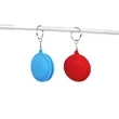 Ear Bud Cable Winder With Keychain | https://www.bestnamebadges.com