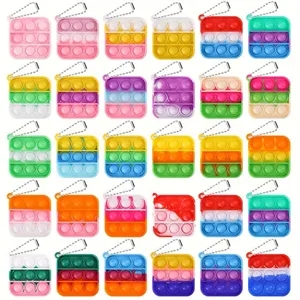 Silicone Pop Keychain