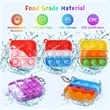 Silicone Pop Keychain | https://www.bestnamebadges.com