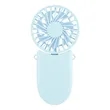 Mini Portable Rechargeable Handheld Fan W/ Lanyard | https://www.bestnamebadges.com